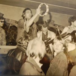 På Belevue etter Danmark turne  Bildet tilhører Aage Bu