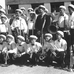 Nærbø guttekorps frå 1951