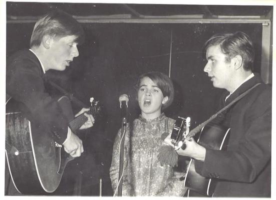 Opptreden på Hotel Saga, sannsynligvis 1968.