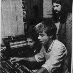 Terje Refsnes og Bror te Larsen Band i Westland Studio foto Erik Thoring/Rogalands Avis