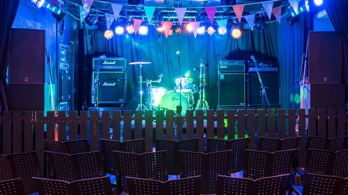 Scenen på Gamle Slaktehuset