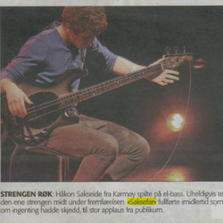 klipp fra Sandnesposten