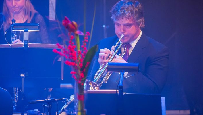 Stian Aareskjold foto: Det Norske Blåseensemble