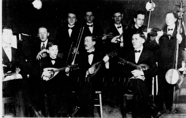 Mikado jazzband foto Stavanger Aftenblad//tilhører Sigrid Olsen