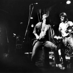 1987. Froddi var en kort svipptur innom Wasband, han også. (Foto: Fredrik Refvem)