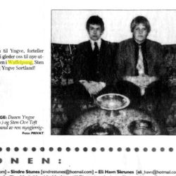 klipp fra Haugesunds avis