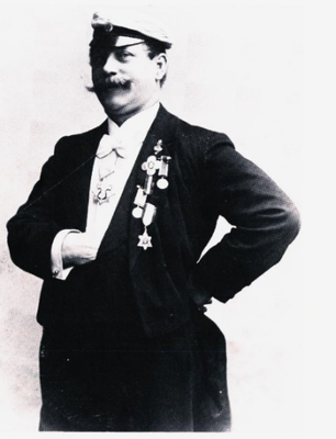 Wilhem August Werner foto tilhører Dreyer Bok AS