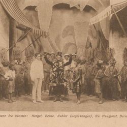 Bildet fra operetten Gri Gri klipp fra Vår Tid