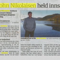 Klipp fra Dalane Tidene