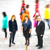 Lyng: Astrid Espe, Rigmor Jønsson og Gerhard Ersdal