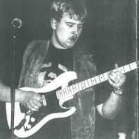 Gitarist Leif Hviding i Mantel Piece