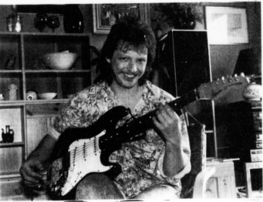 Tom A Weum i Tema musikksenter foto Jærbladet