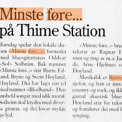 klipp fra Jærbladet