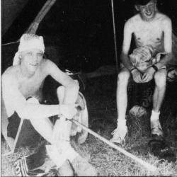 Sem Hadland og Kristian Sørensen på Roskilde Festivalen foto Dalane Tidene