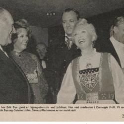 Celeste Holm klipp fra bladet Nå