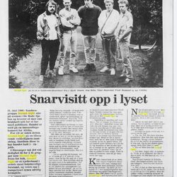 klipp fra Rogalands Avis