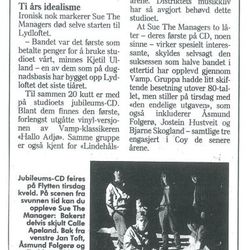 klipp fra Haugesunds Avis