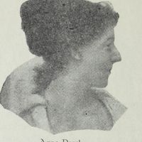 Anna Paaske foto hentet fra Sang og musikkliv i Haugesund 1867-1945. 1