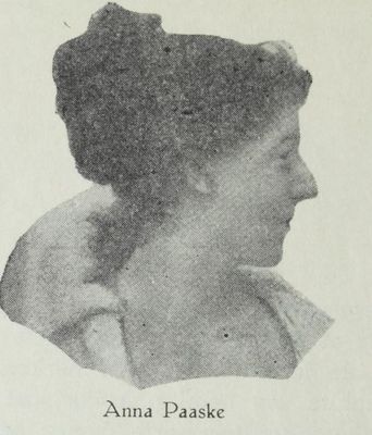 Anna Paaske foto hentet fra Sang og musikkliv i Haugesund 1867-1945. 1