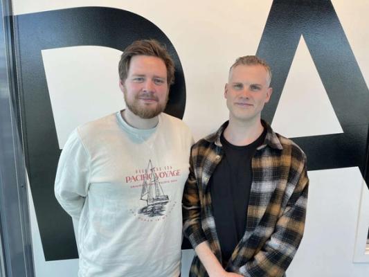 Jokke & Pelle foto Thorbjørn Birkeland/Radio 102