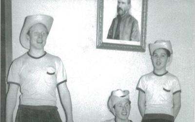 De tre Cabarellos. Bildet tilhører Dalane Folkemuseum