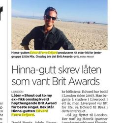 klipp fra Stavanger Aftenblad