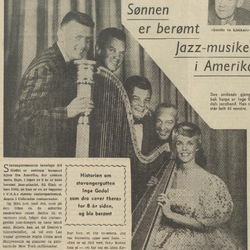 Inge Godals band klipp fra Rogalands Avis