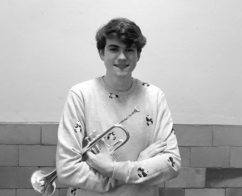 Simon Stenersen foto Dragefjellets musikkorps