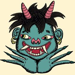 Rismann & The Stakedrivers logo laget av Sosialantenne