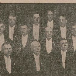 Sangkvartetten Noreg ved 25 årsjubileumet foto Haugesunds Avis