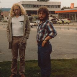 På keyboard i tillegg til Alf Magne på flygel så var det Torbjørn Solum og Inge Morten Paulsen som er avbildet her. Bildet tilhører Håkon Meling