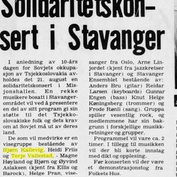 klipp fra Rogalands Avis