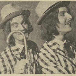 Gunnar Eide og Sverre Hagerup Nilsen i Ole Dole Doff foto: 1ste Mai