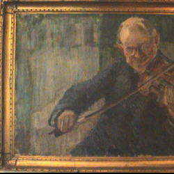Maleri av Ludvig von Moltke, malt av August Jacobsen, Foto tatt av Carl Walter Jacobsen