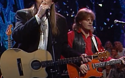 Reidar Brendeland og Vestlandsfanden fremfører Mopedsjau skjermdump NRK