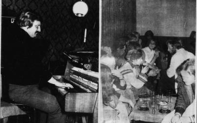 Pianist Ove Hetland spiller i Stavanger jazzkro foto Endre Jacobsen/Rogalands Avis