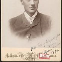 Hjalmar Hammer FOTOGRAF Abel, L. /Oslo museum