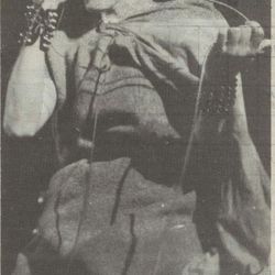 Vokalist Edgar Berdinessen i Norsemen foto Karmøy-bladet