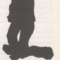 Blinde-Olav tegnet av Rikard Berge