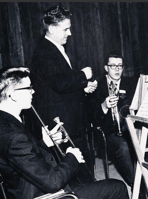 Kåre Opdal instruerer foto Sandnes orkesterforening