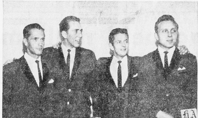 The Stars Kvartett foto Haugesunds Avis