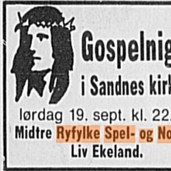 klipp fra Stavanger Aftenblad
