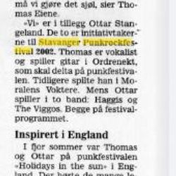 klipp fra Stavanger Aftenblad 04.03.2002