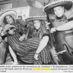 Cabaretensemblet foto: Dalane Tidene / Ingve Aalbu