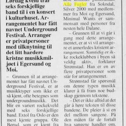 klipp fra Dalane tidene