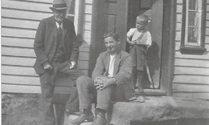 Anders Fotland sammen Sigvart og Ansgar foto privat eie