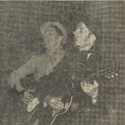 Erik Holm og Nils Østin foto Rogalands Avis