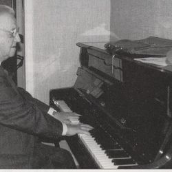 Einar Salomonsen på sin 90 årsdag foto Norsk Musikerblad