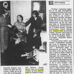 klipp fra Rogalands Avis