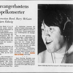 klipp fra Stavanger Aftenblad
